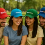 Șapcă personalizată cu nume roșie - imagine 4