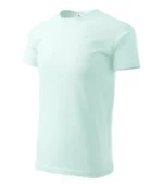 Tricou bărbați personalizat frost – croială modernă, nuanță rece sofisticată și fundal ideal pentru personalizare clară