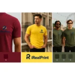 Tricou bărbați personalizat gri ardezie – stil premium, mesaj clar și impact vizual elegant în branding masculin