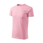 Tricou bărbați personalizat roz – vizualizare standard, design simplu și elegant pentru impact subtil