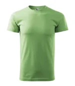 Tricou personalizat bărbați verde iarbă – model simplu din bumbac premium, croială clasică și design curat pentru personalizare