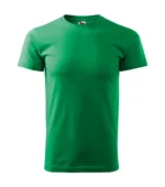 tricou barbati verde mediu personalizat vedere frontala – stil echilibrat si impact vizual clar