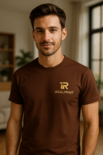 Tricou personalizat bărbați ciocolată