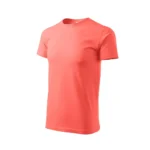 Tricou bărbați coral lateral – design modern, croială masculină și material premium pentru personalizare clară