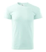 Tricou bărbați personalizat frost – fundal deschis, croială simplă și suprafață ideală pentru imprimare clară premium
