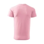 Tricou bărbați personalizat roz – vedere spate simplă, croială modernă