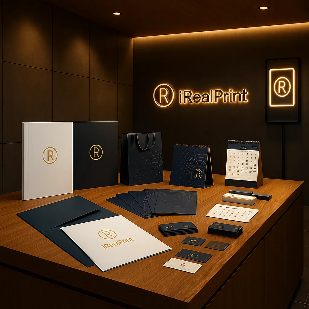 Produse promoționale personalizate iRealPrint – pixuri, căni, calendare, USB-uri și cadouri corporate premium