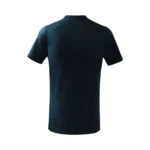 Tricou copii personalizat navy – vedere din spate, calitate iRealPrint și finisaj profesional