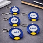 Breloc cu Fisă de Cumpărături Personalizat - albastru - imagine 4