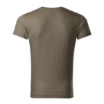 Tricou personalizat cu anchior în V bărbați army - imagine 6