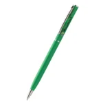 Pix metalic aluminiu personalizat slim verde obiect promoțional elegant pentru branding corporate