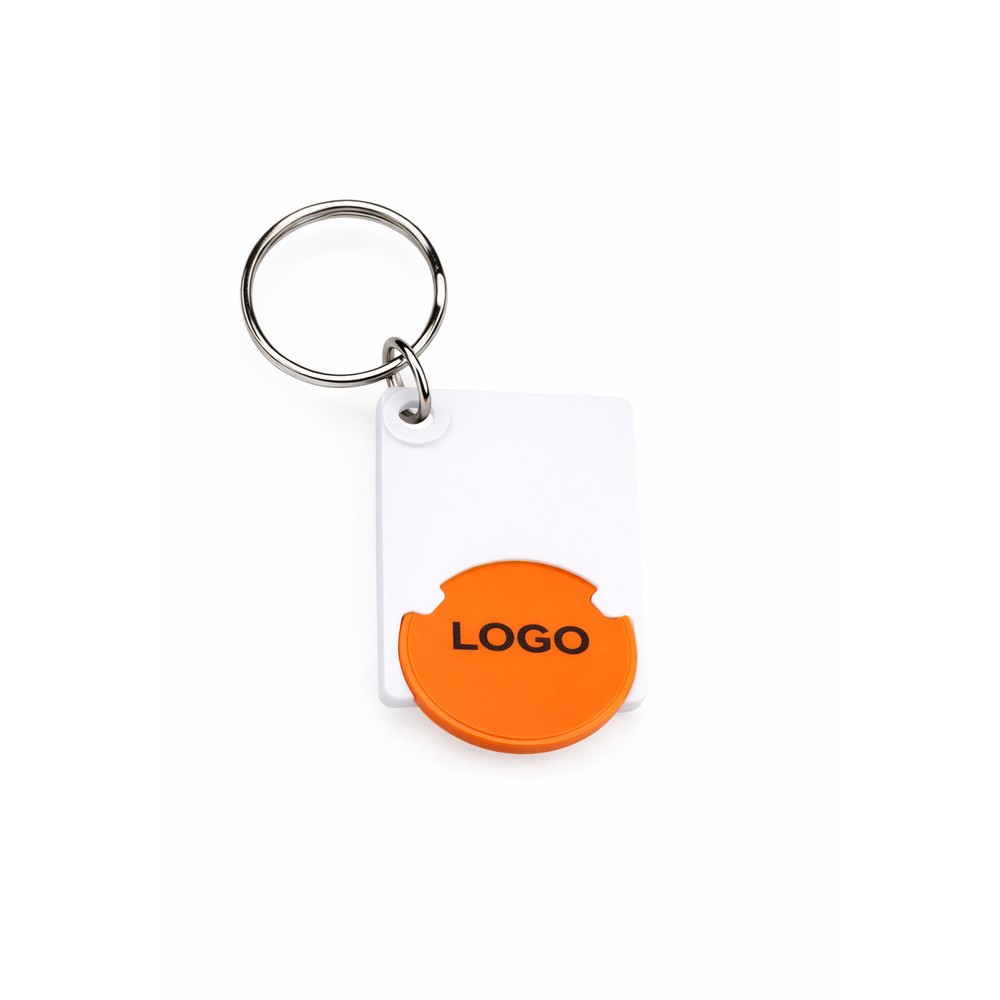 breloc-fisa-cumparaturi-portocaliu-in-use-chei-auto-promo Breloc dreptunghiular cu FISĂ de cumpărături portocaliu utilizat pe chei auto, obiect promoțional din plastic cu personalizare clară și vizibilitate crescută