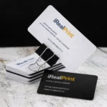 Cărți de vizită plastic personalizate grosime 0,5 mm sau 0,8 mm cu aspect premium și durabilitate ridicată