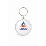 Set de brelocuri rotunde cu insert foto foto personalizat, imagine de grup pentru prezentarea utilizării în campanii promoționale și distribuție B2B