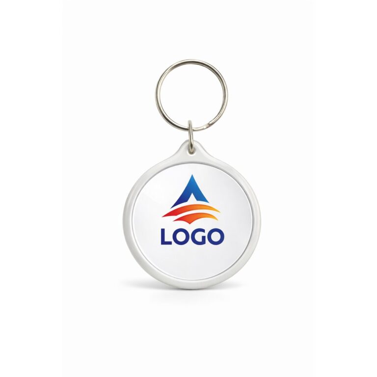 Set de brelocuri rotunde cu insert foto foto personalizat, imagine de grup pentru prezentarea utilizării în campanii promoționale și distribuție B2B
