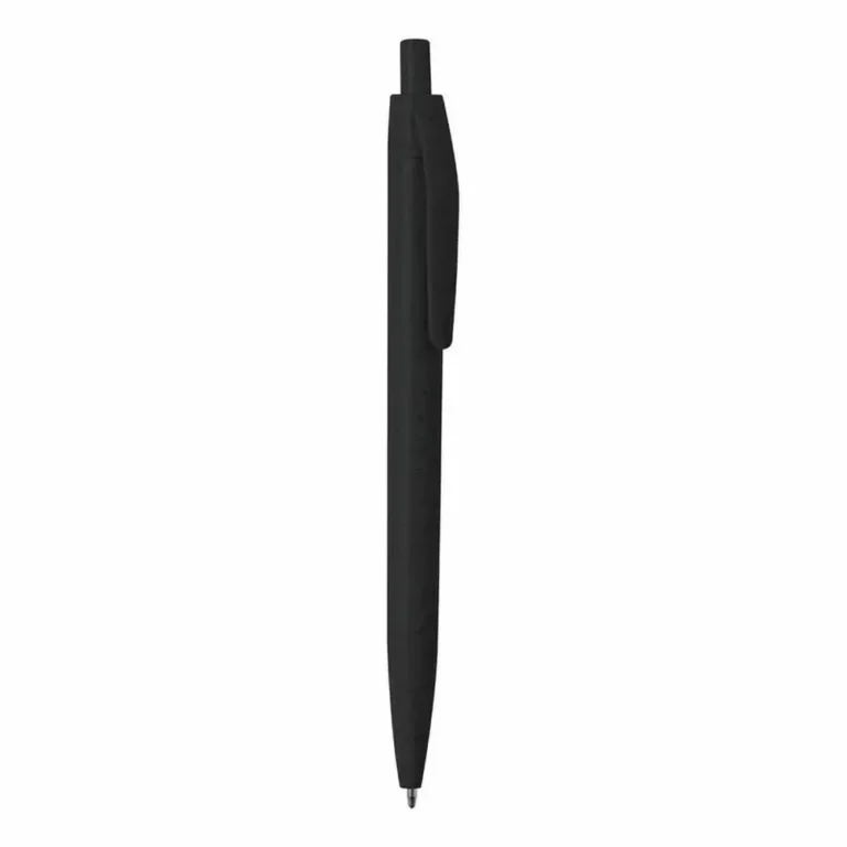 Pix eco negru realizat din paie de grau personalizat cu logo instrument promotional sustenabil pentru companii moderne