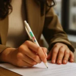 Pix eco alb din paie de grâu personalizat cu logo utilizat în campanii promoționale corporate