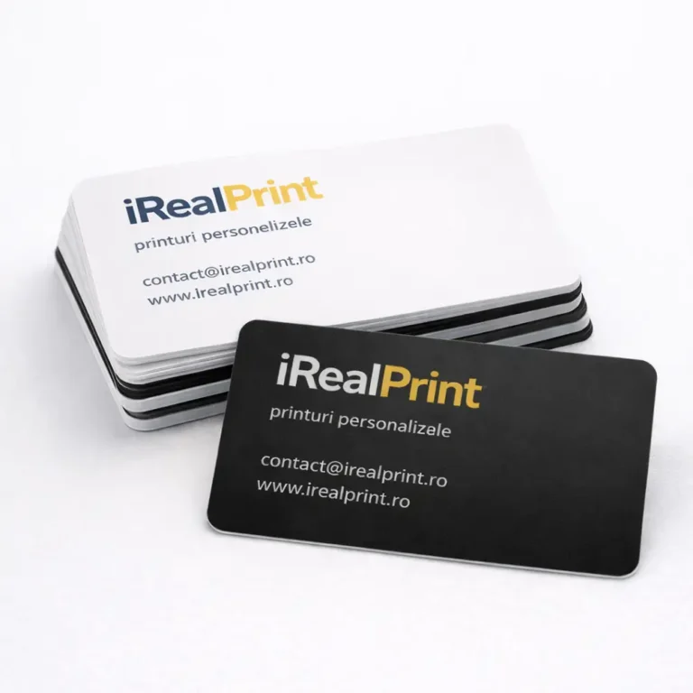 Cărți de vizită plastic personalizate impermeabile și durabile pentru prezentare profesională și branding businessională inovatoare