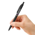 Pix promotional eco negru din paie de grau personalizat utilizat pentru conferinte evenimente si campanii corporate