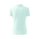 Tricou polo damă frost cu croială feminină cambrată și guler cu nasturi, design elegant potrivit pentru uniforme moderne