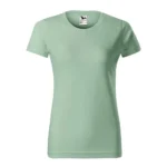 Spate tricou damă personalizat sage cu croială feminină modernă și material confortabil potrivit pentru utilizare zilnică