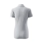 Tricou personalizat polo damă gri deschis - imagine 6