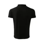 tricou-polo-barbati-negru-vedere-spate-produs-design-simplu
