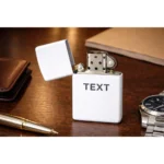 Set brichete tip Zippo personalizate cu text, ideale pentru cadouri personalizate pentru cuplu, aniversare sau eveniment special.