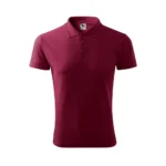 Tricou polo bărbați personalizat garnet cu guler clasic și material premium, ideal pentru uniforme corporate și identitate vizuală de brand