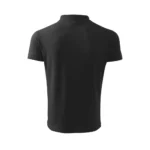 Spate tricou polo bărbați personalizat gri antracit cu design curat și croială ergonomică, ideal pentru uniforme corporate și branding de echipă