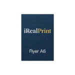 Flyer A6 personalizat realizat prin print profesional pentru promovarea serviciilor, ofertelor și campaniilor de marketing.