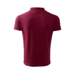 Spate tricou polo bărbați personalizat garnet cu design curat și croială masculină, potrivit pentru uniforme corporate și branding profesional