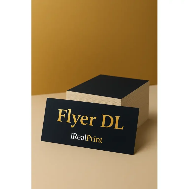 Flyer DL personalizat realizat prin print profesional pentru promovarea serviciilor, ofertelor și campaniilor de marketing.