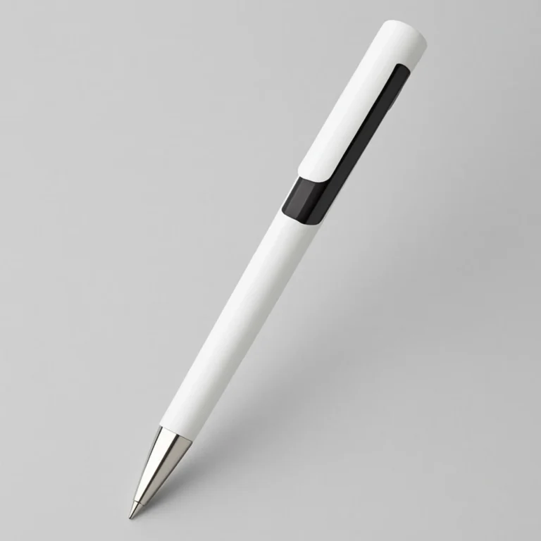 Pix promoțional Nuba White negru fotografiat pe fundal deschis, produs publicitar modern pentru firme și campanii de marketing profesional