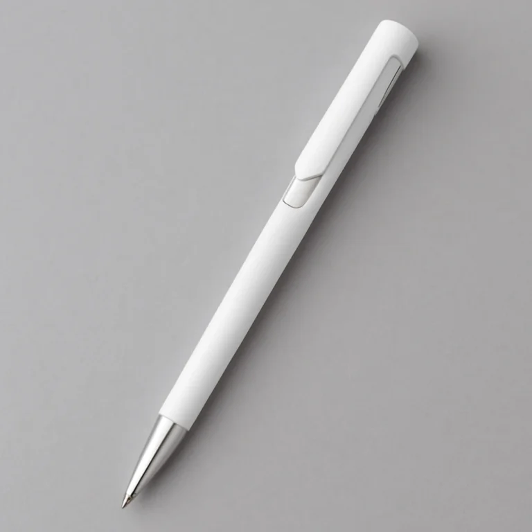 Pix promoțional Nuba White argintiu fotografiat pe fundal deschis, produs publicitar modern pentru firme și campanii de marketing corporate