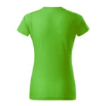 Spate tricou damă personalizat verde măr cu croială feminină modernă și material bumbac respirabil