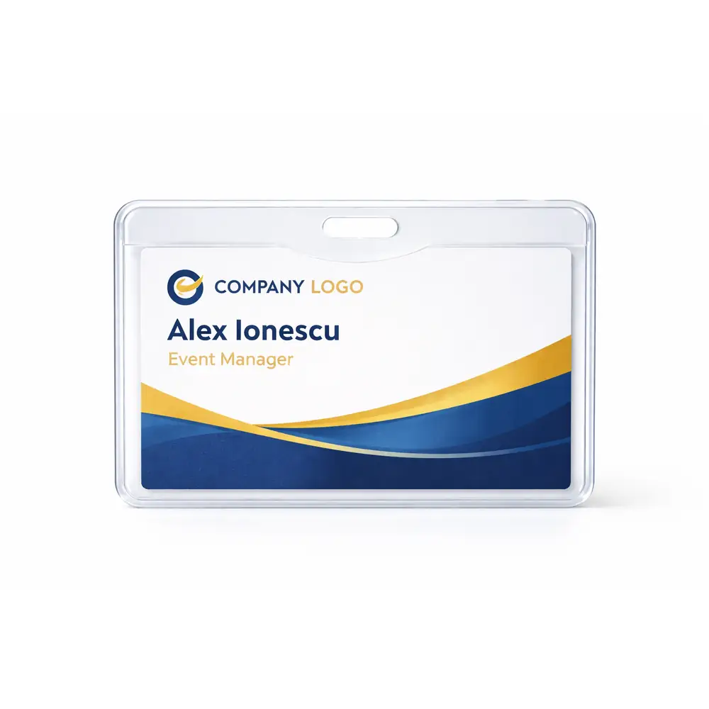 suport-ecuson-orizontal-plastic-dur-protectie-rigida-badge-profesional Suport ecuson orizontal din plastic dur, protectie completa si structura rigida pentru utilizare profesionala si durabilitate maxima