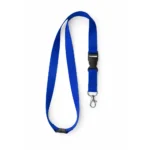 Multipack lanyard albastru cu sistem detasabil pentru ecusoane, perfect pentru evenimente, corporate si gestionare personal profesional