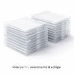 Set suporturi ecusoane cu ac si clips flexibil pentru echipe si evenimente, organizare eficienta si utilizare versatila