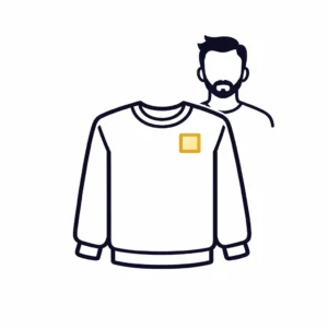 bluza personalizata barbati print textil cu logo sau mesaj imbracaminte casual confort premium design modern pentru cadou sau branding irealprint