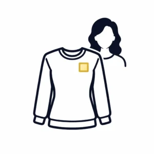 bluza personalizata dama print textil cu logo sau mesaj imbracaminte casual confort premium design modern pentru cadou sau branding irealprint