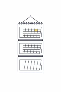 calendar triptic personalizat print foto sau logo organizare eficienta pentru birou sau firma cadou util design modern si calitate premium irealprint