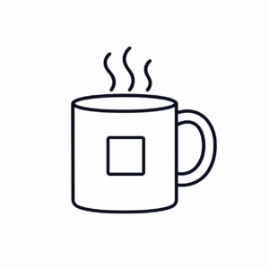 ceasca cafea personalizata print sau gravare cu logo sau mesaj cadou elegant pentru iubitorii de cafea branding premium design modern si calitate superioara irealprint