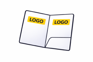 mapa personalizata interior si exterior print profesional cu buzunare pentru documente prezentare firme branding premium materiale de calitate irealprint