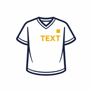 tricou personalizat cu anchior in v barbati print textil cu logo sau mesaj imbracaminte eleganta casual confort premium pentru cadou sau branding irealprint